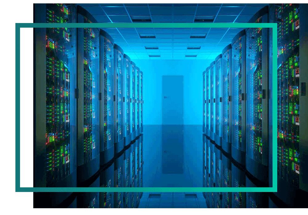 Servers in a public sector datacentre