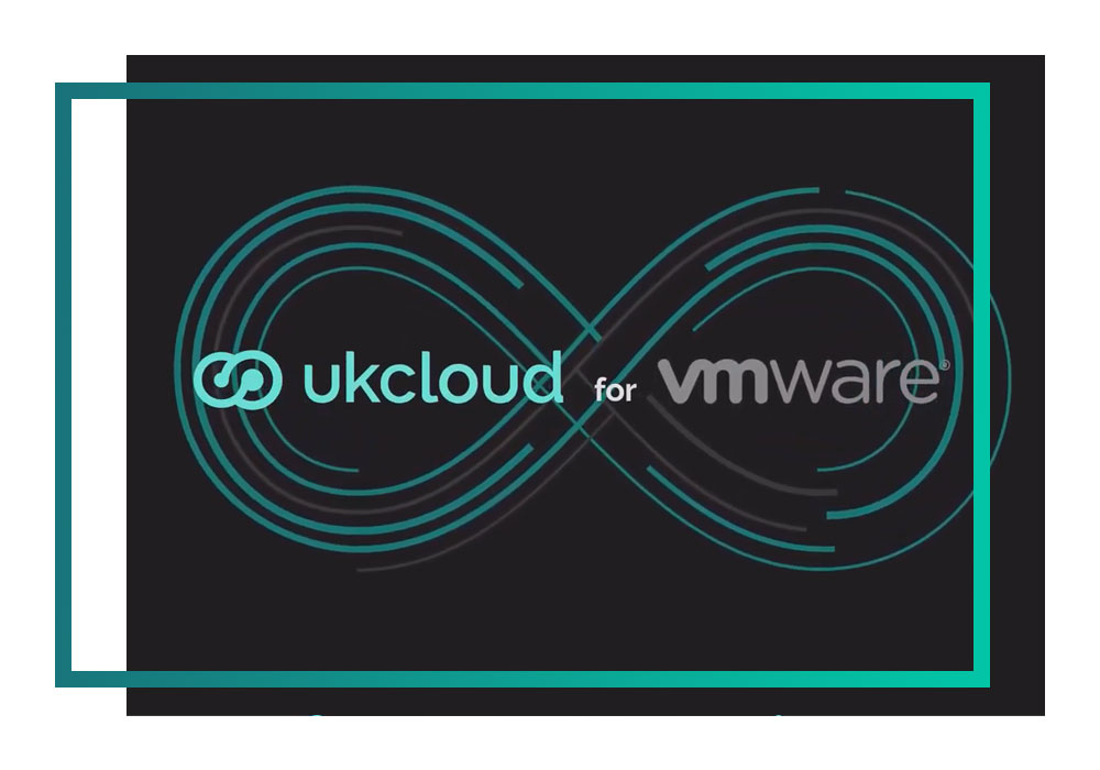 A still taken from the UKCloud for VMware video showing both logos